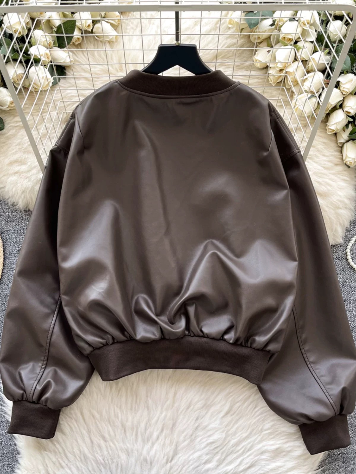 Wild babe leather jacket LJ137 image