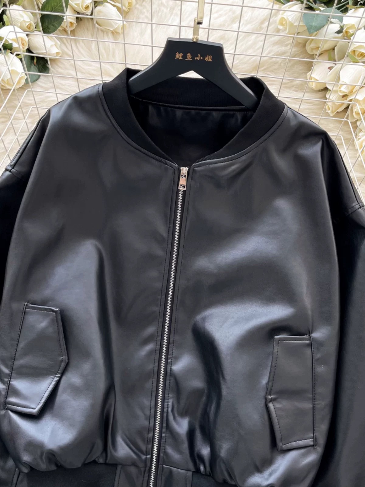 Wild babe leather jacket LJ137 image