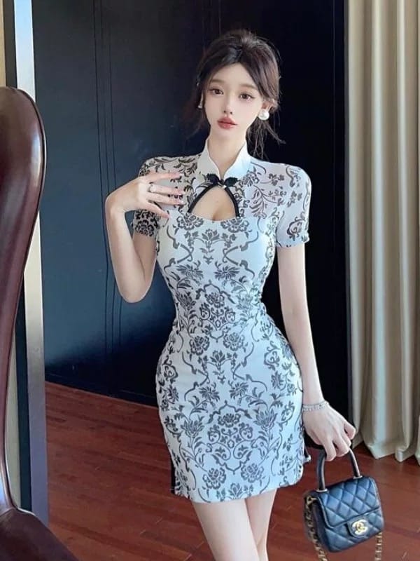 Calabasas qipao dress Q207 image