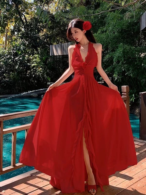 Risk taker soft cotton dress CD686 image