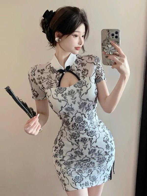 Calabasas qipao dress Q207 image