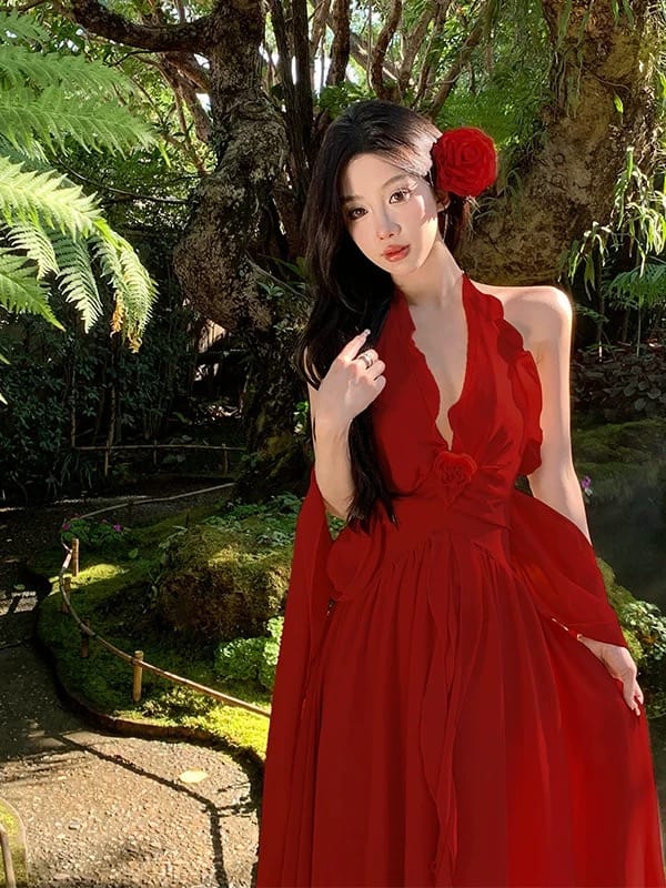 Risk taker soft cotton dress CD686 image