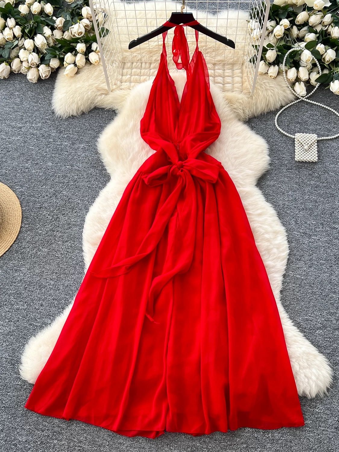 Risk taker soft cotton dress CD686 image