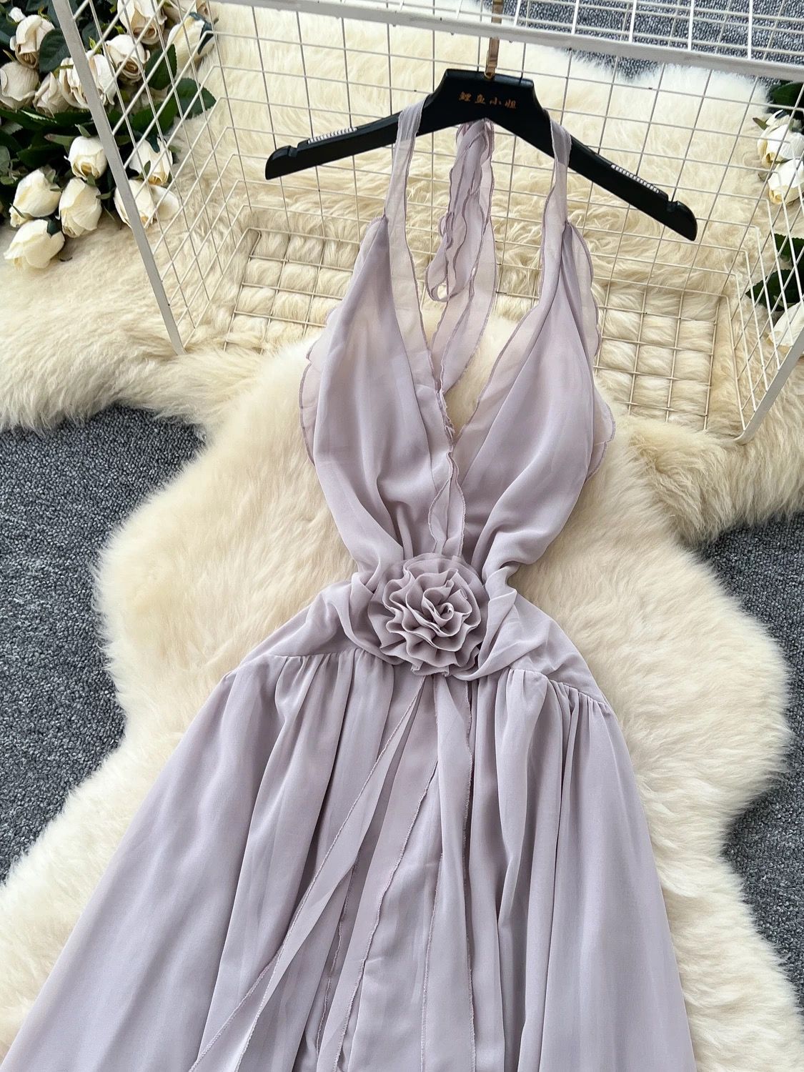 Risk taker soft cotton dress CD686 image