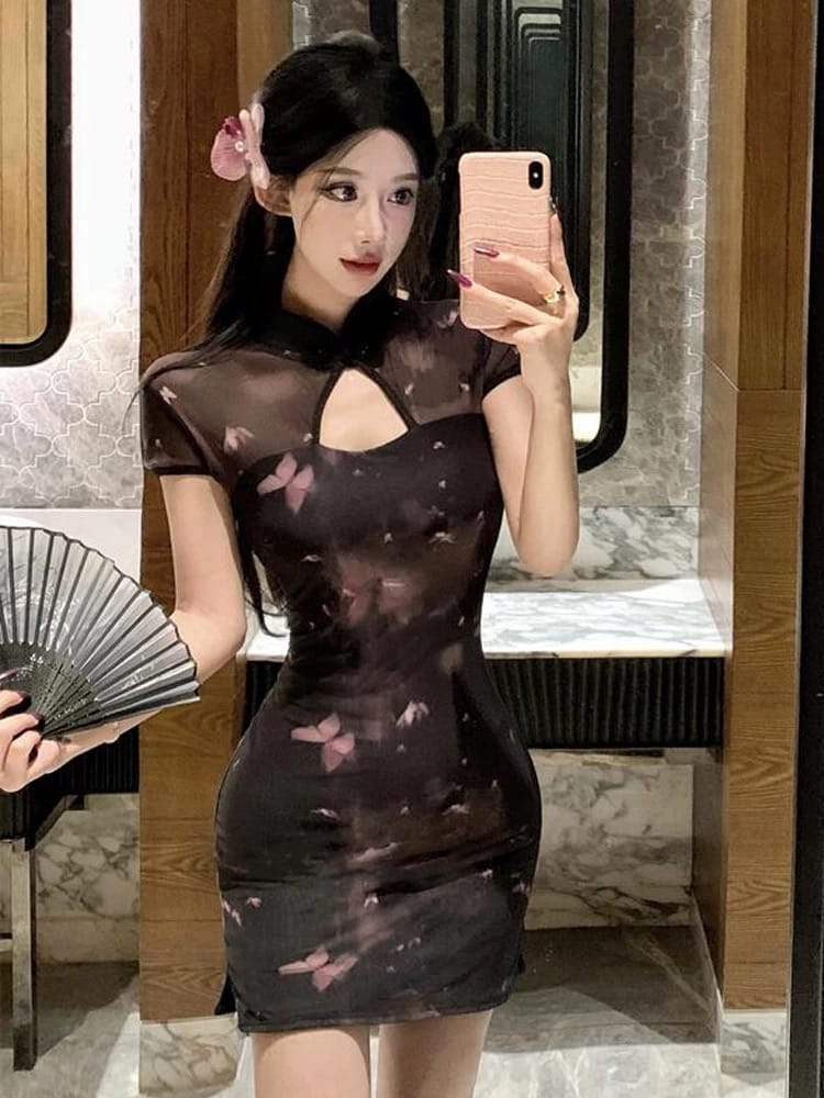 Setting the pace qipao dress Q206 image