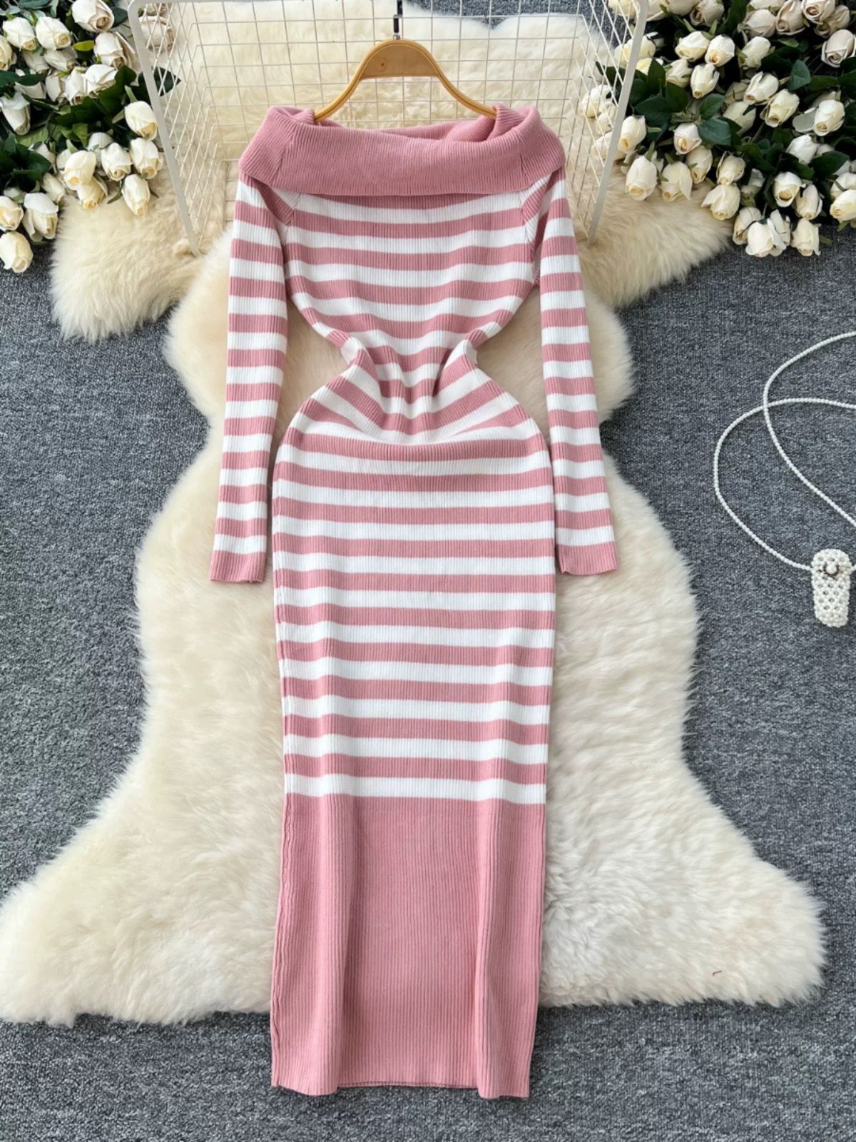 Midnight coziness dress KBC281 image