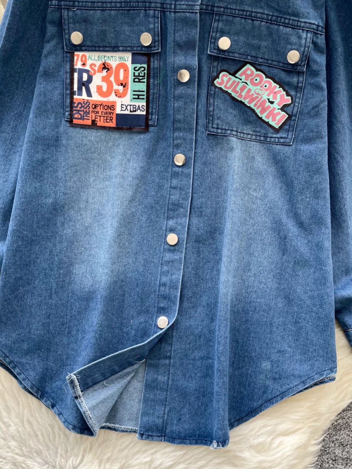 Lucky 86 denim shirt DSH115 image