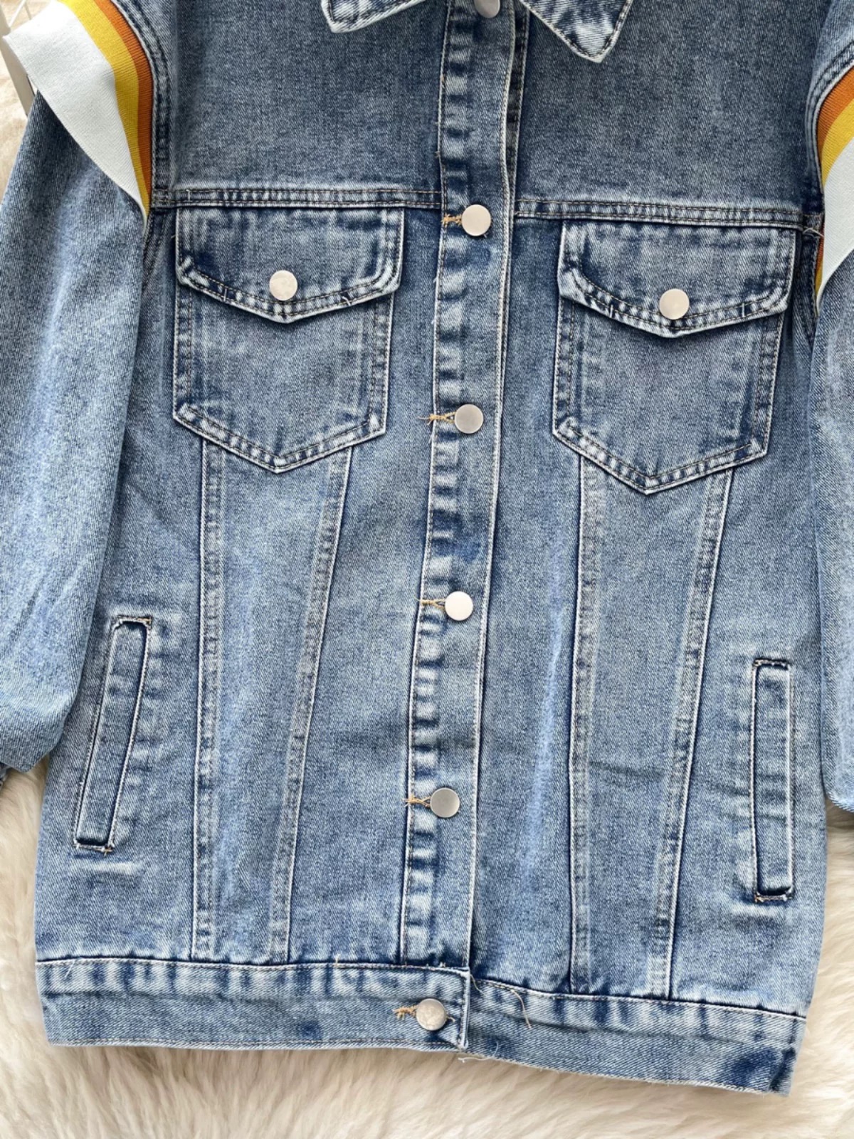 Chic town girl denim jacket DJA138 image