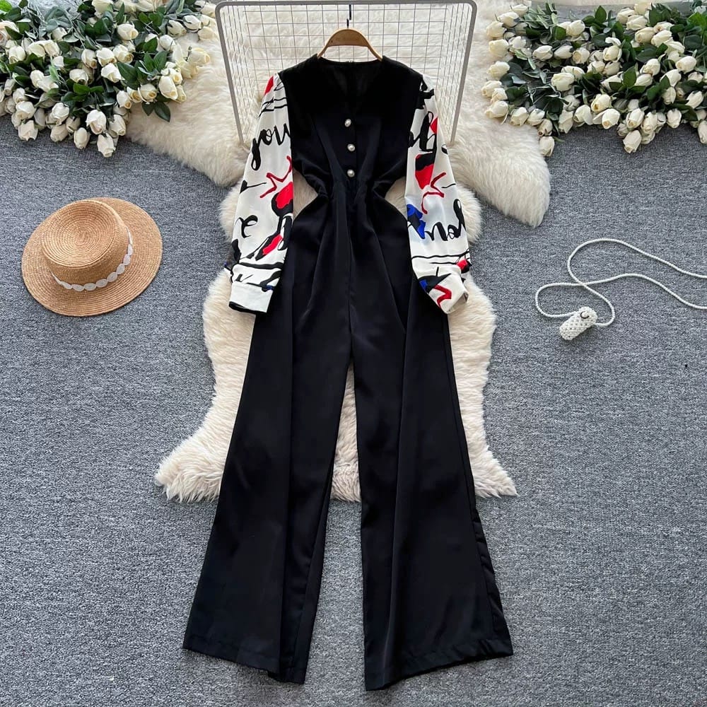 Summer bloom jumpsuit FJ138 image