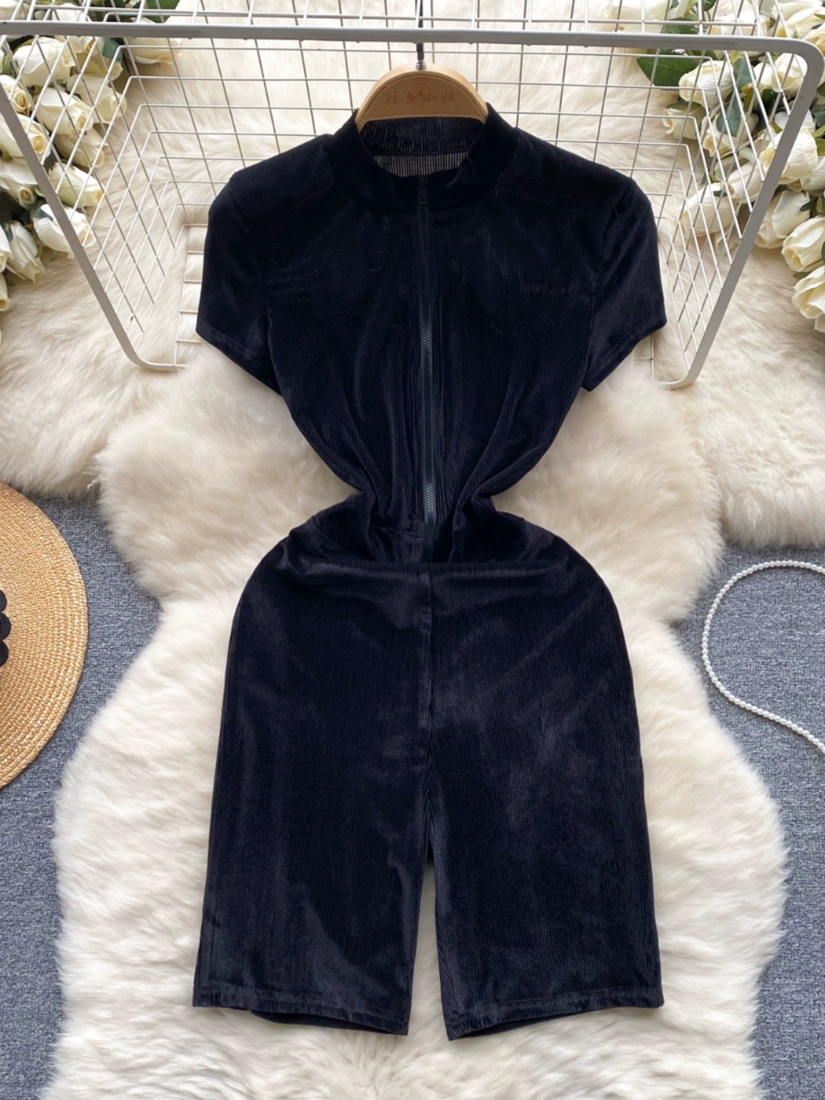 Tropical oasis jumpsuit CJS125