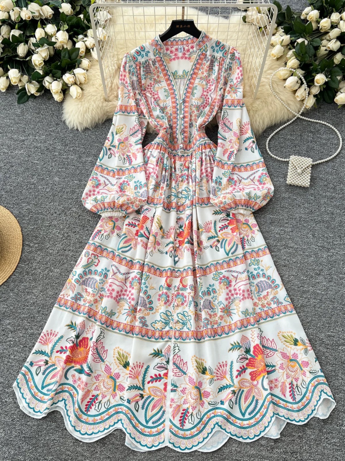 Bust of sunshine dress CD1021