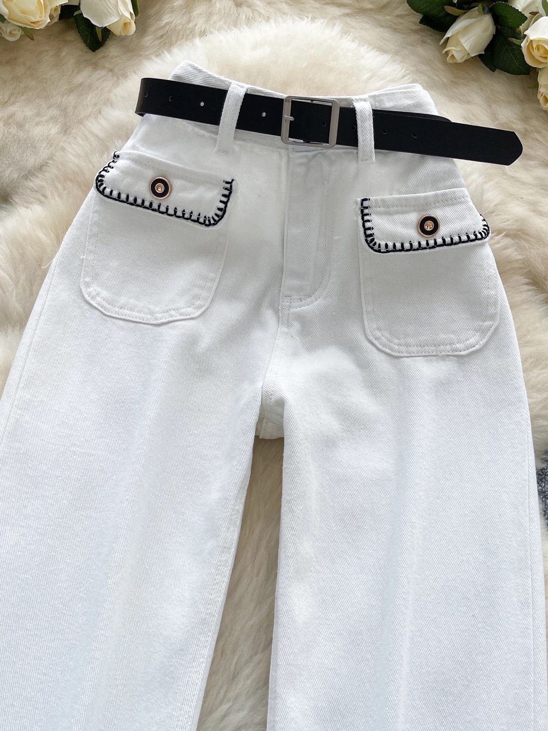 Ride or die jeans & belt  JN171 image