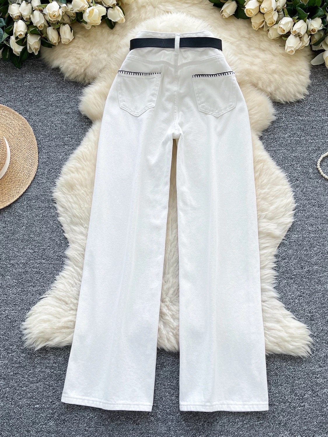 Ride or die jeans & belt  JN171 image