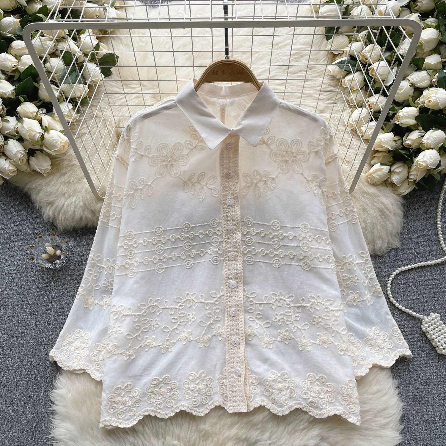 Josette lace  top CTO178 image