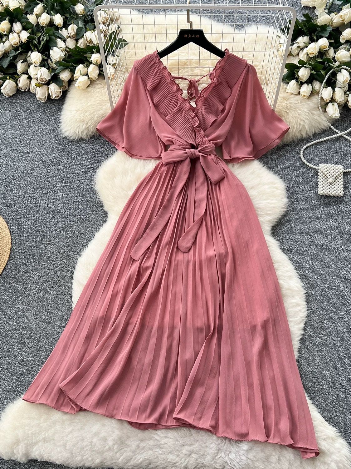 Sunset season beach dress CD333 image