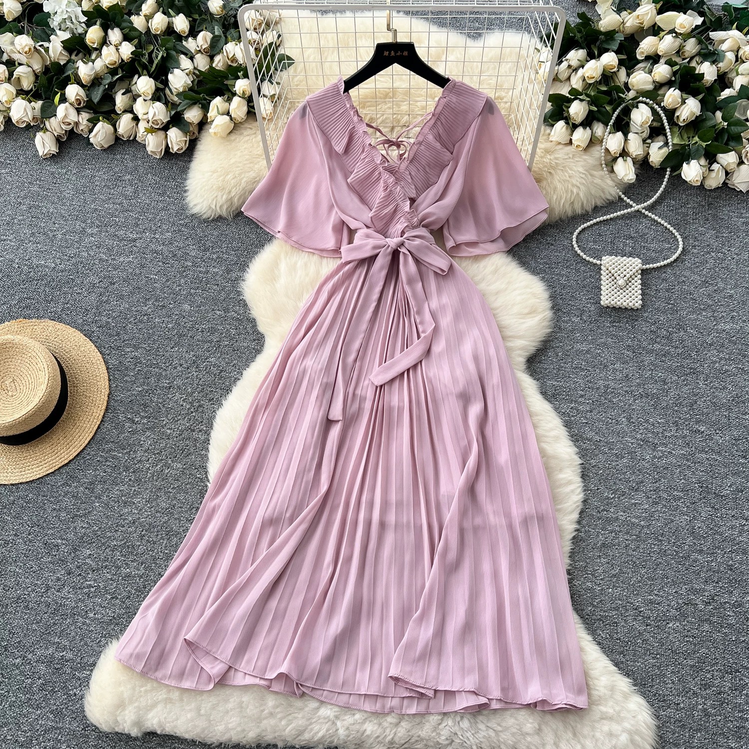 Sunset season beach dress CD333 image