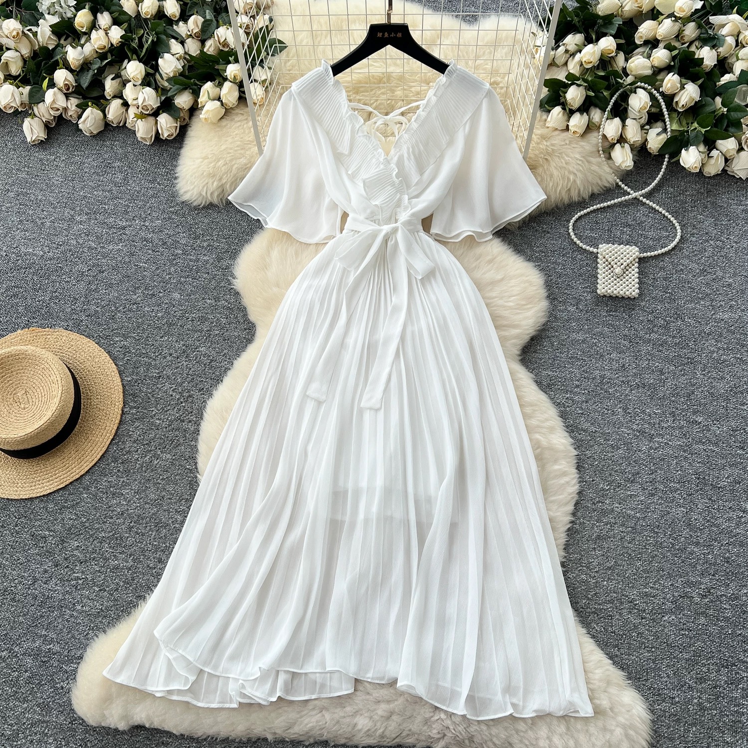 Sunset season beach dress CD333 image