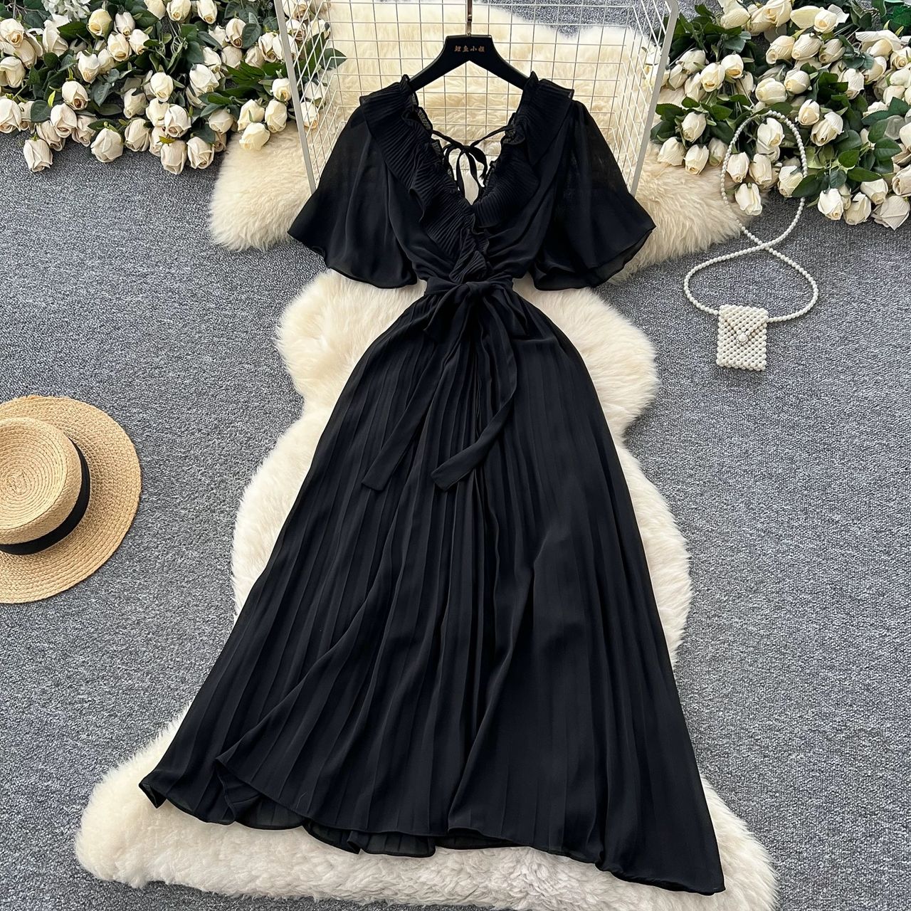 Sunset season beach dress CD333 image