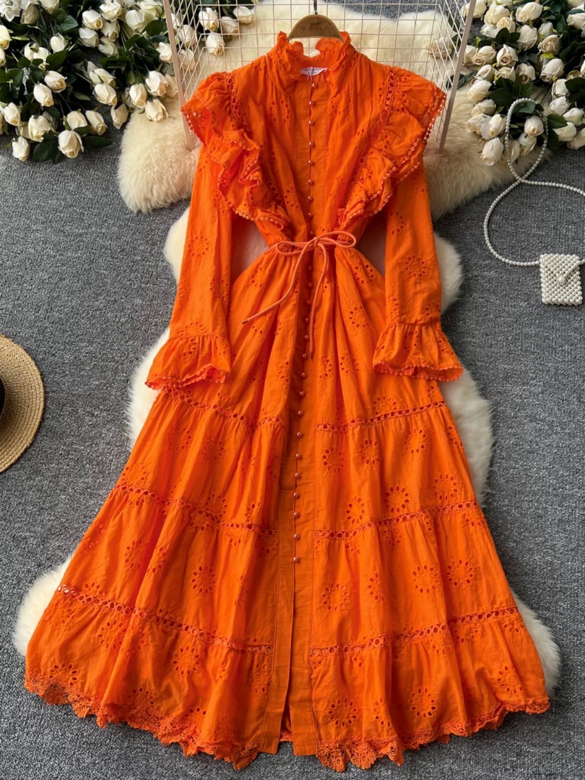 Princess treatment lace dress CD1811 image