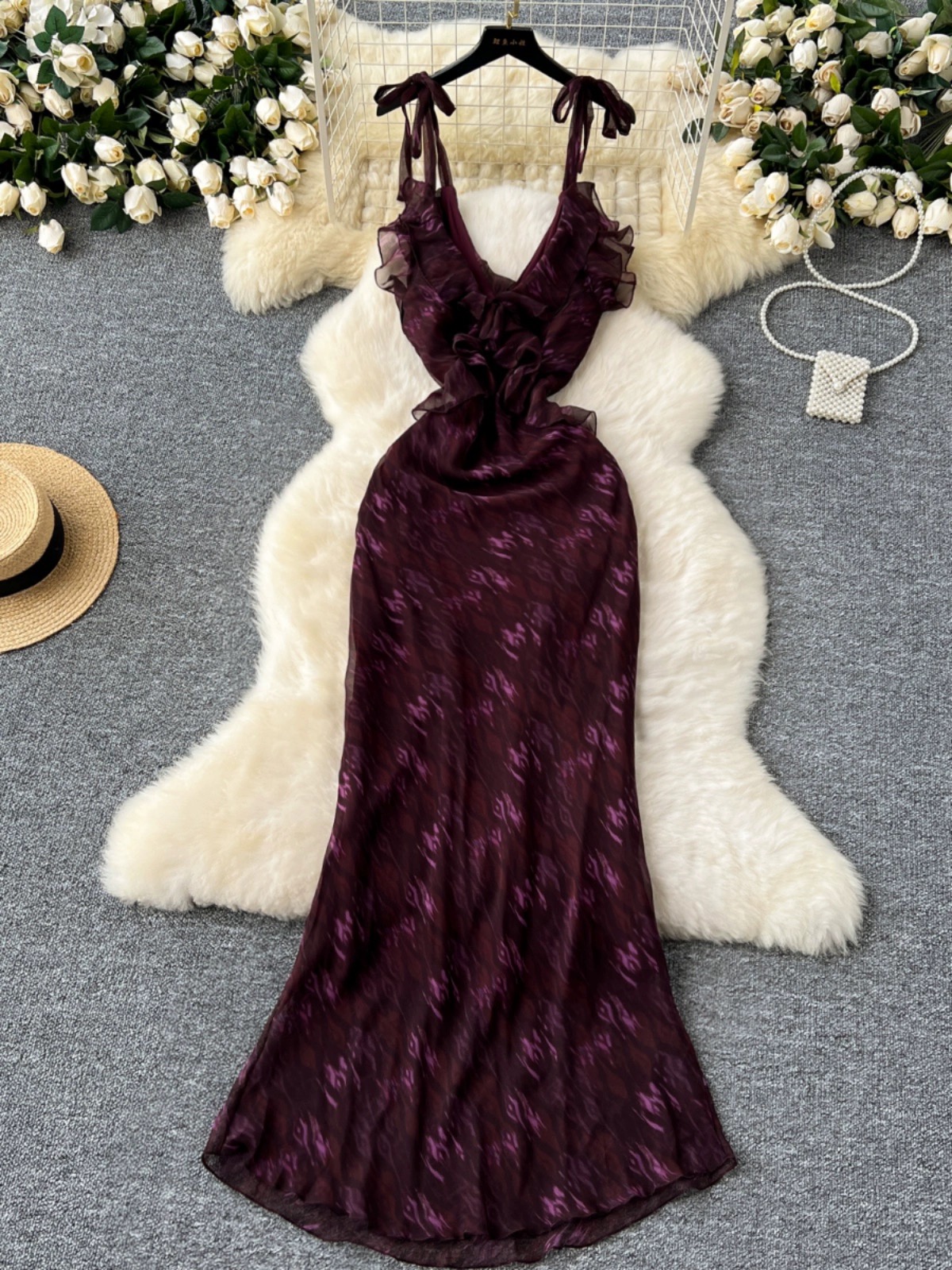 Staying in paradise dress CD1690