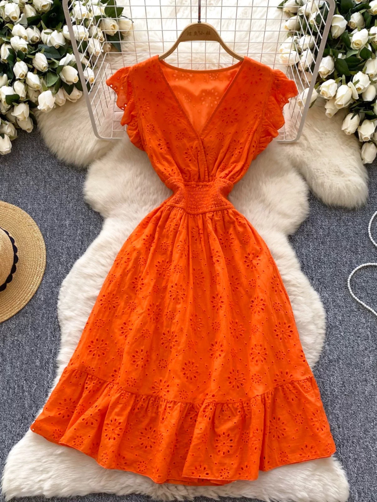 Pretty girl privilege lace dress CD2289