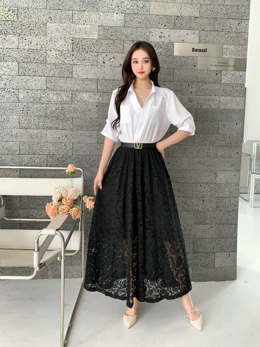 Try your luck lace dress FD1004 image