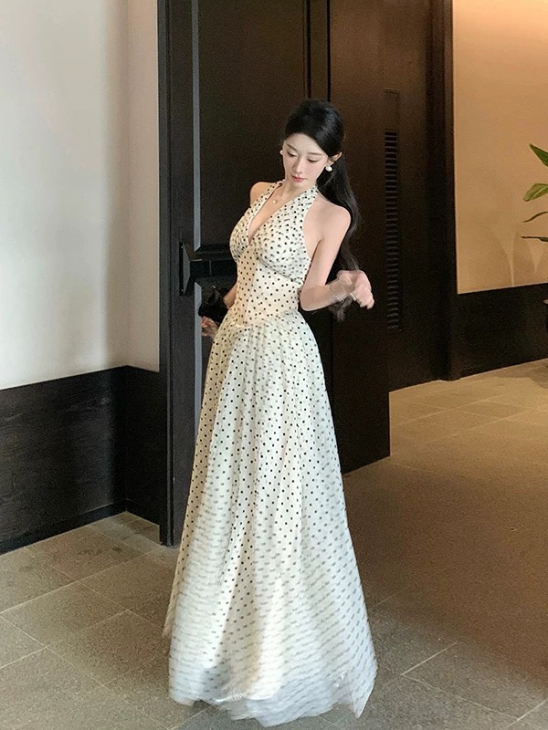 Too good for drama polka dress CD325