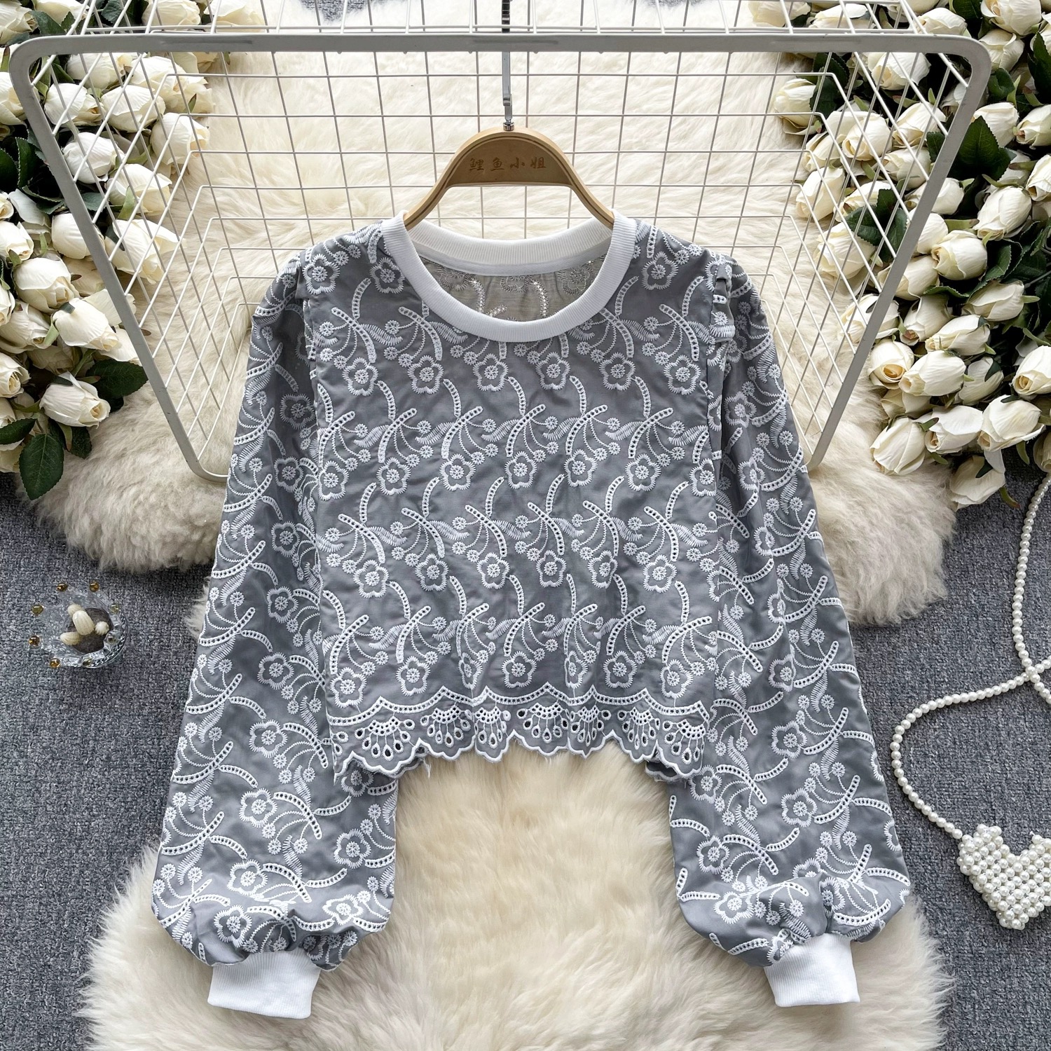 Still in love lace top CTO203 image