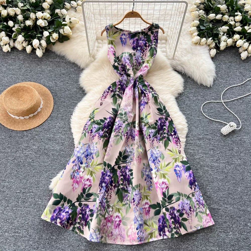 Enjoy the moment floral dress FD426 image