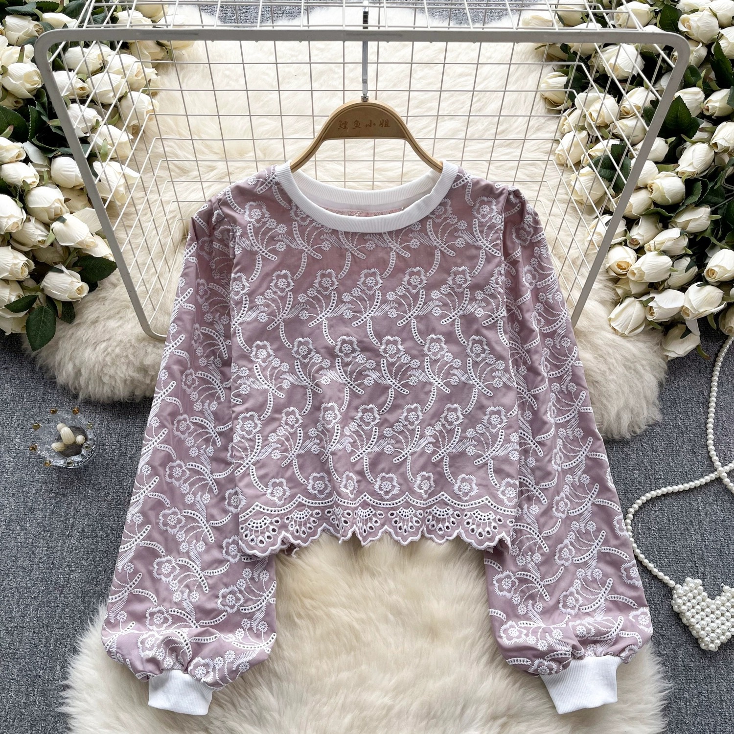 Still in love lace top CTO203 image