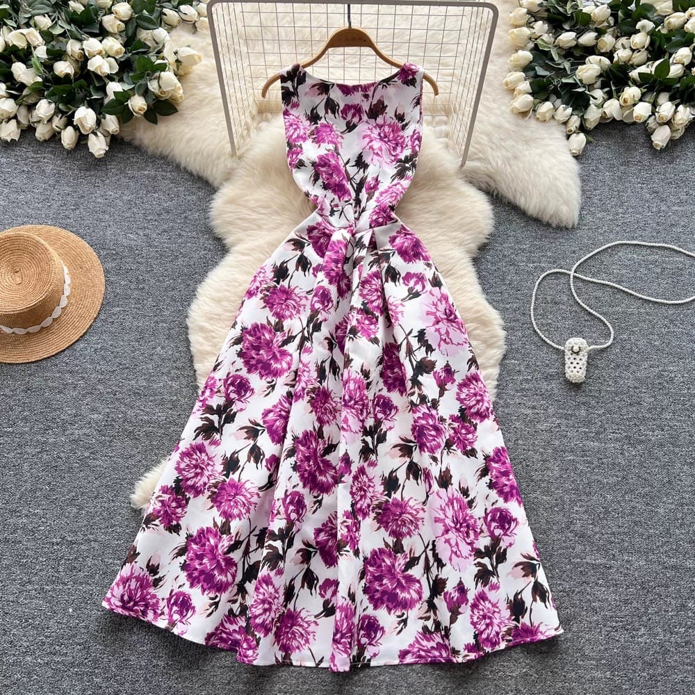 Enjoy the moment floral dress FD426 image