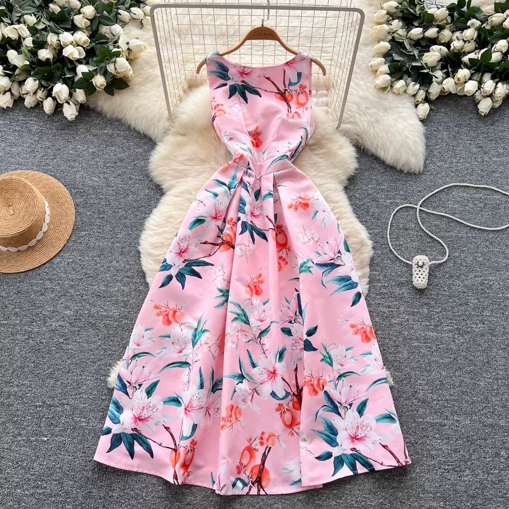 Enjoy the moment floral dress FD426 image