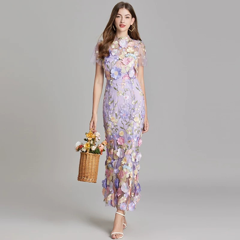 Trust the energy lace dress FBC391 image