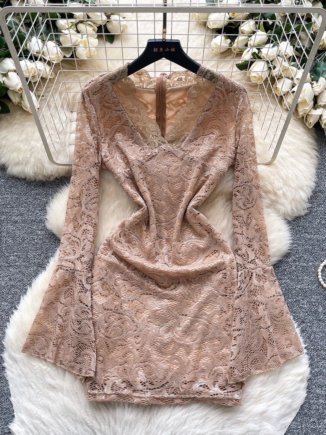 Here for the thrill lace dress CBC1407 image