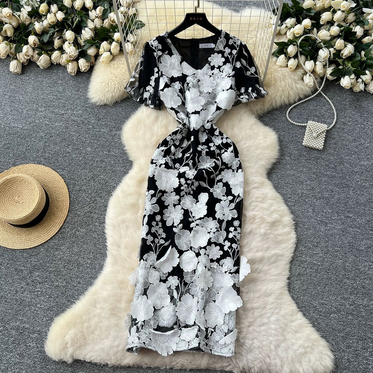 Trust the energy lace dress FBC391 image