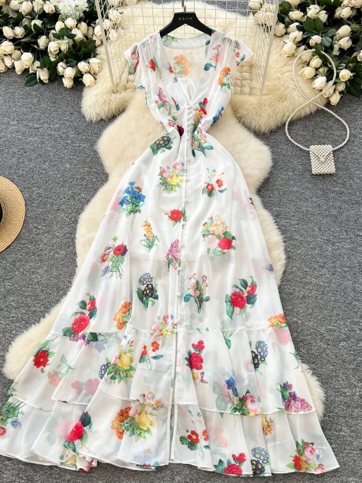 Attention grabber dress ED445 image