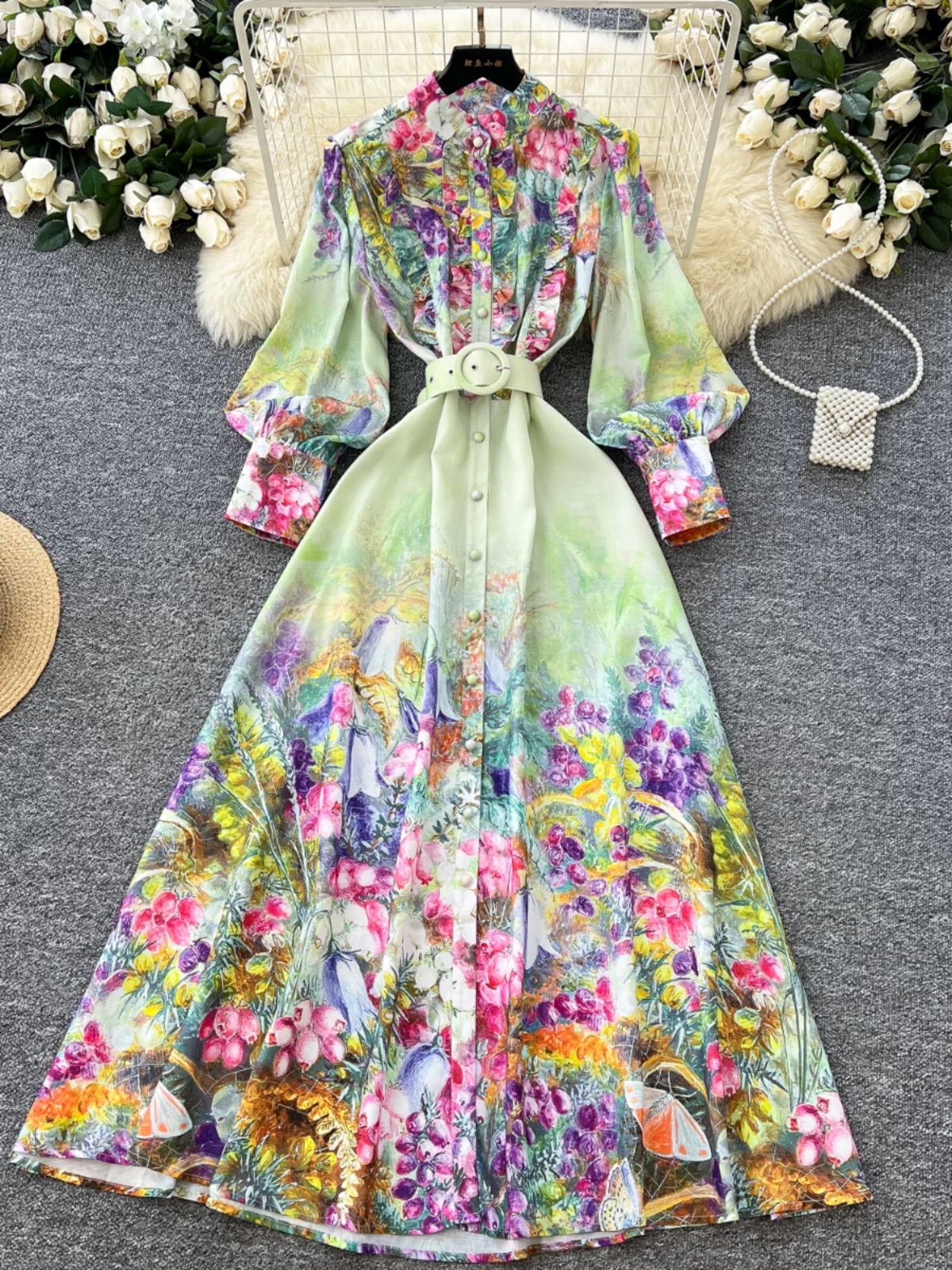Vibes check dress ED442