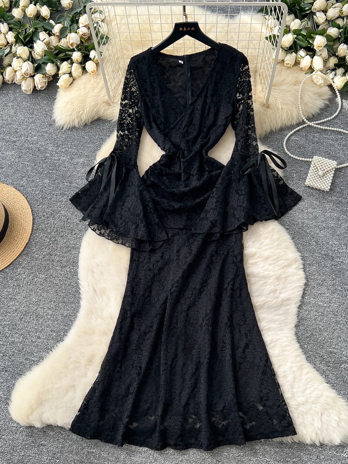 Sideline babe lace dress FD1510