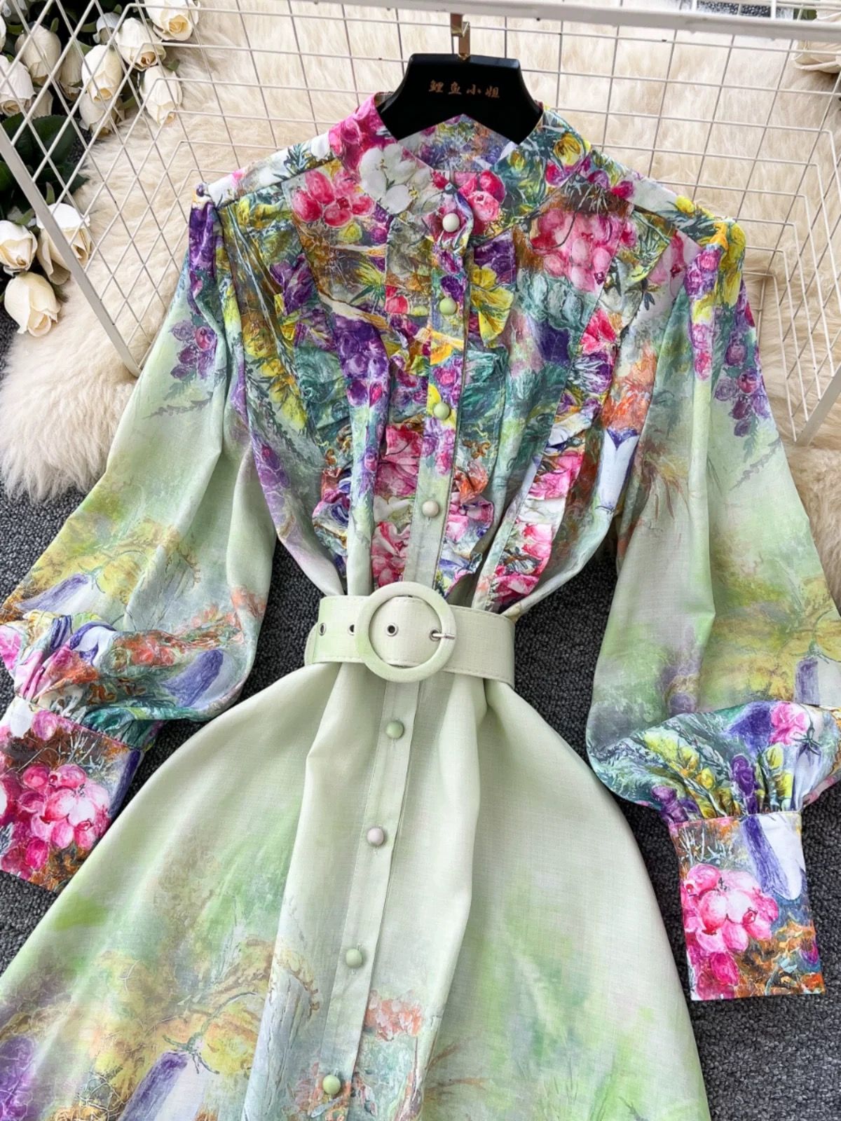 Vibes check dress ED442 image