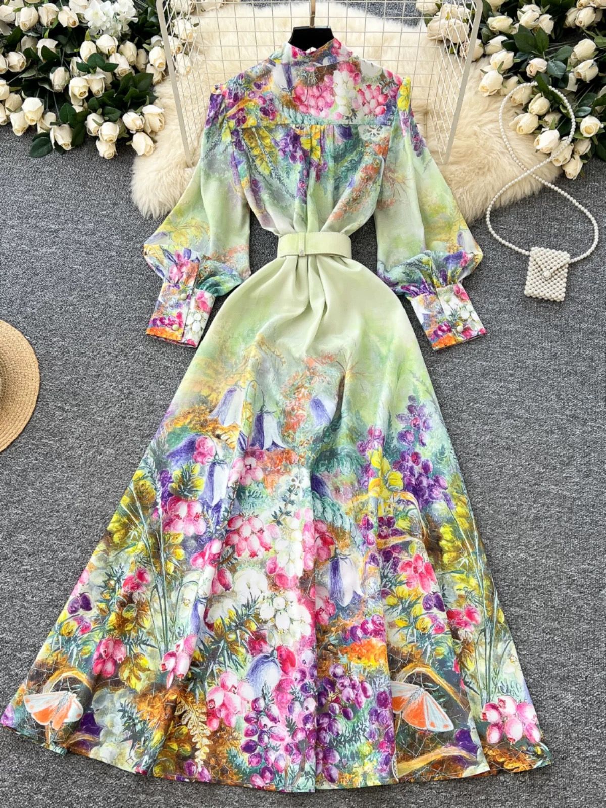 Vibes check dress ED442 image