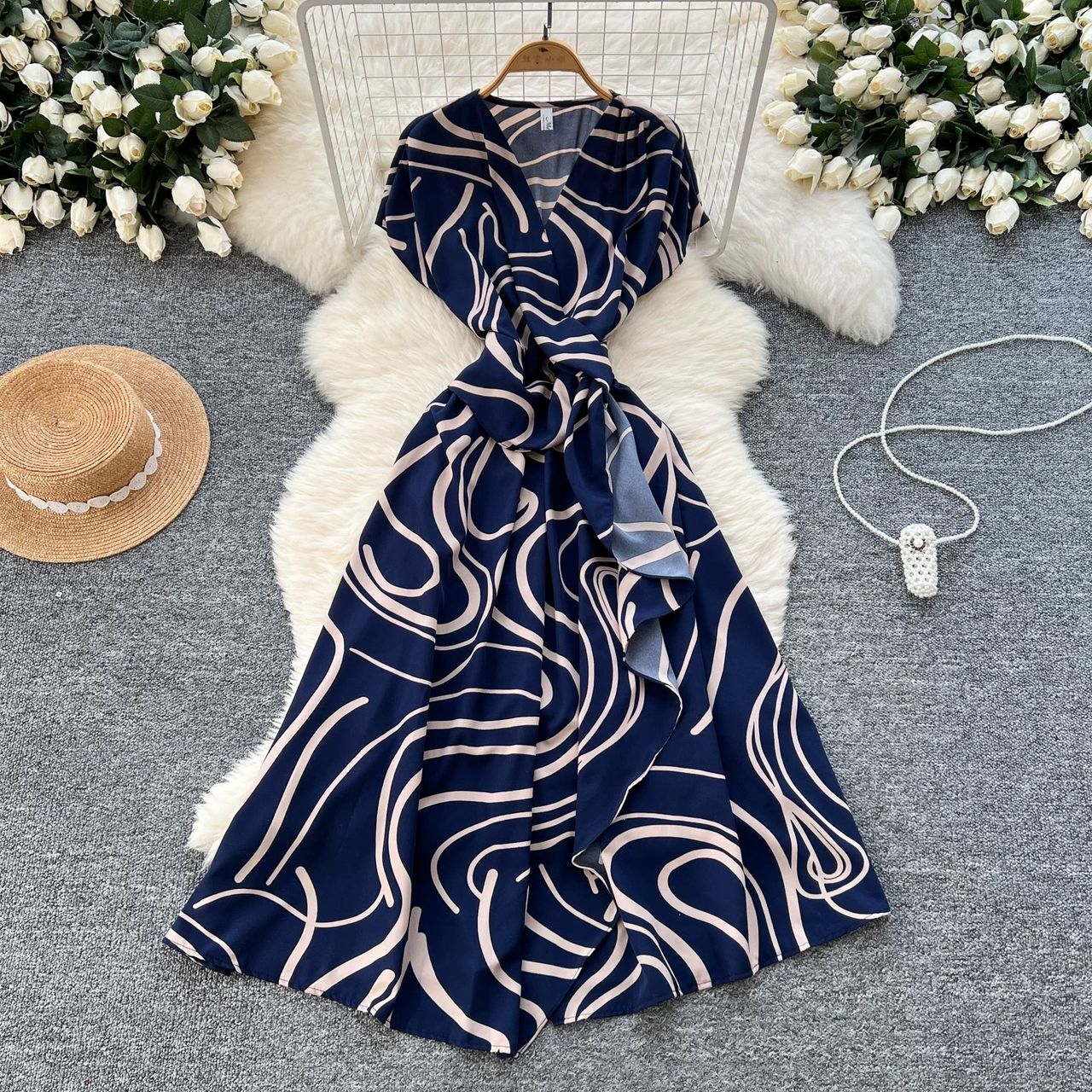 Follow the petals dress CD1332 image