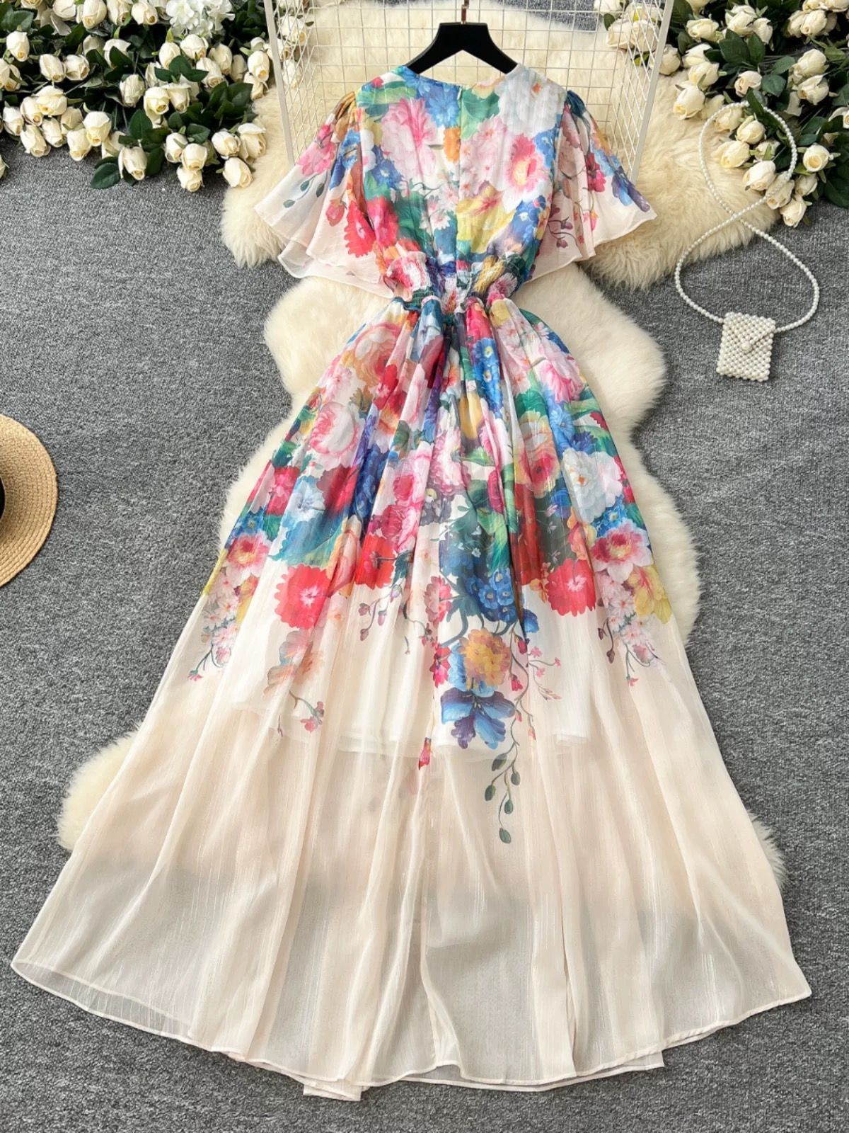 Mysterious vibes dress ED447 image