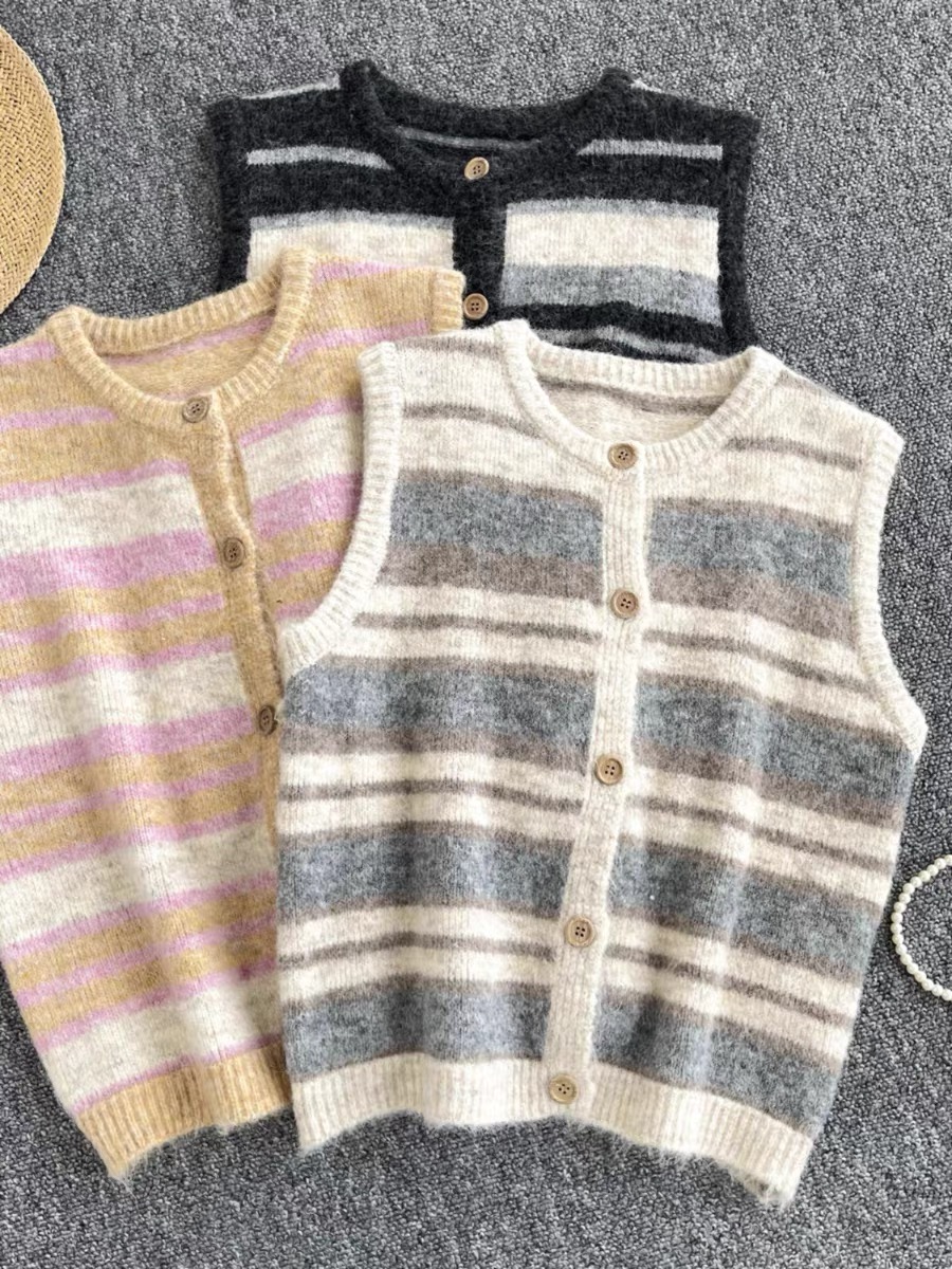 Knitted timed top KTO284