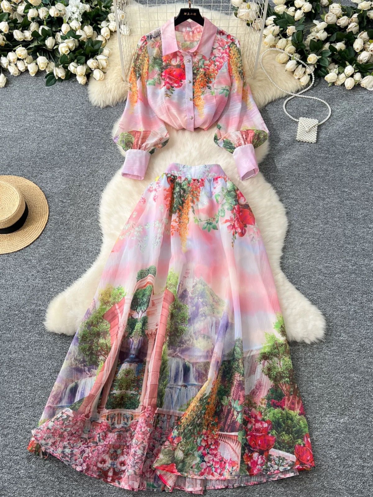 Hard to forget floral set FTP137 image