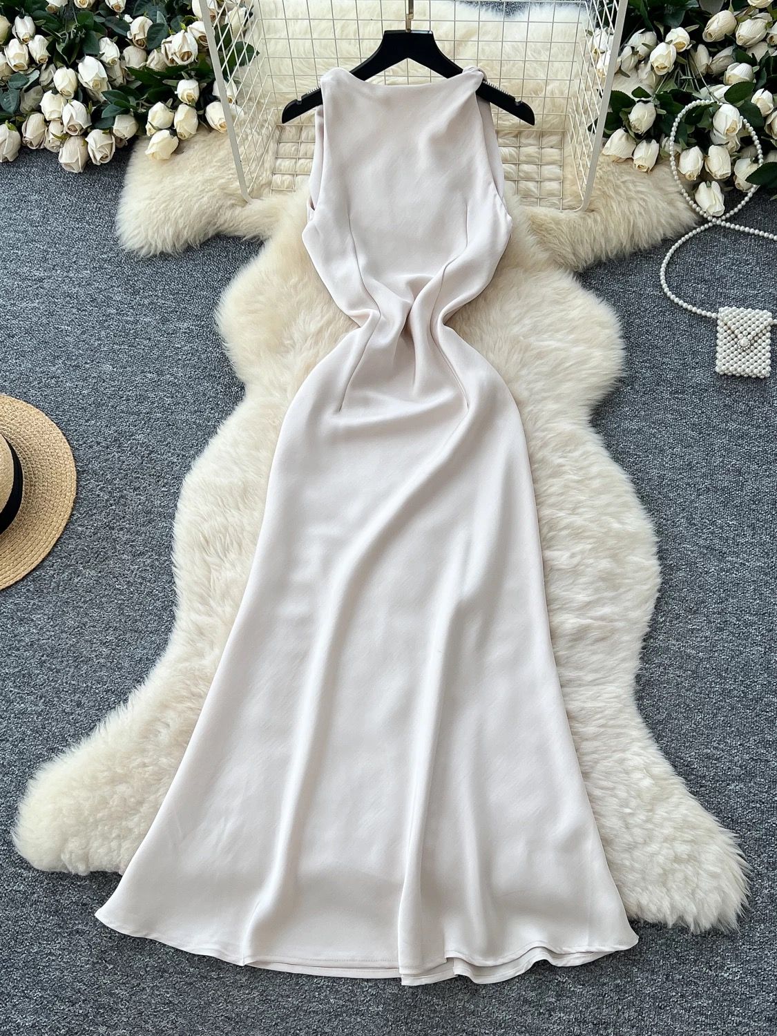 I can upgrade you silk dress FD541 image