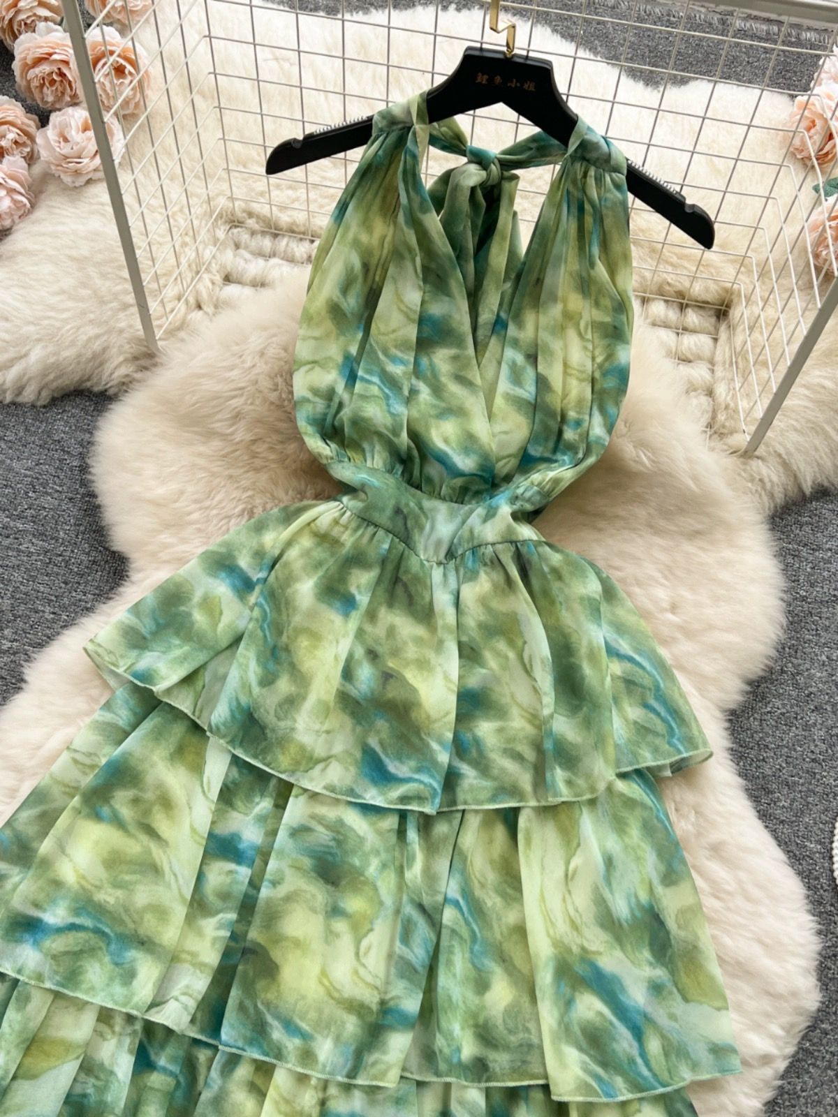 Lucky flower dress CD1147 image