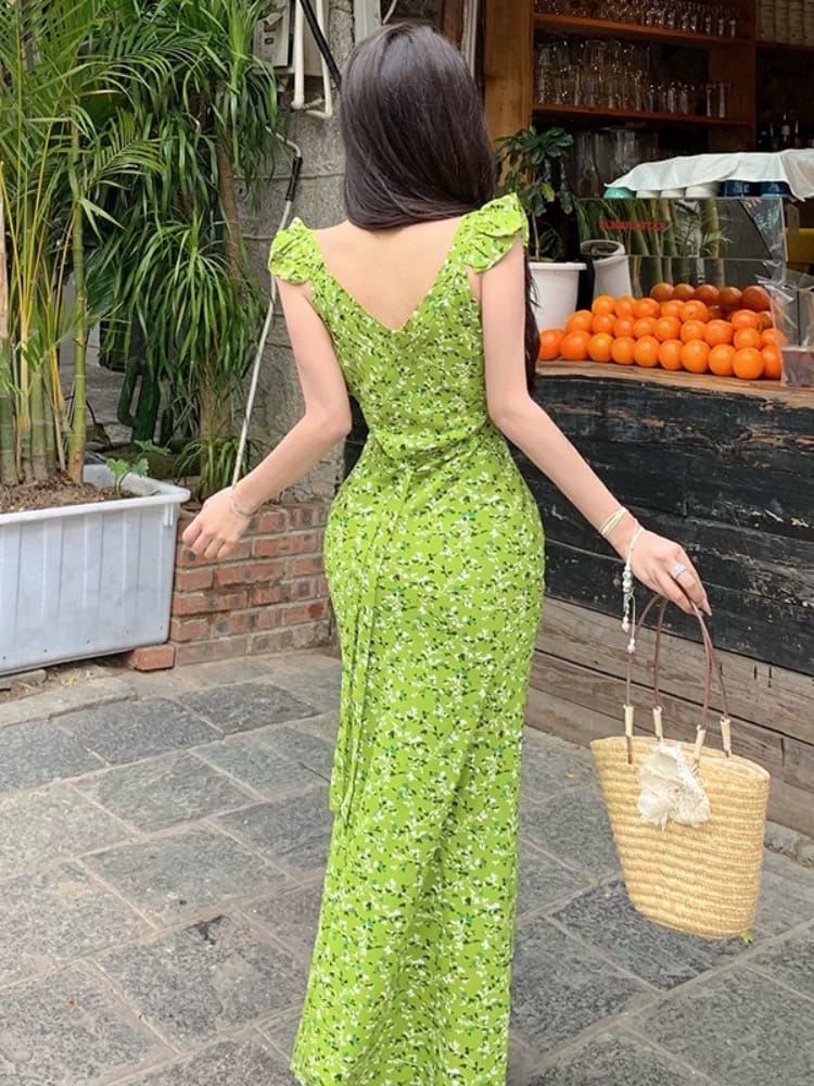 Floral eclipse dress CD312 image