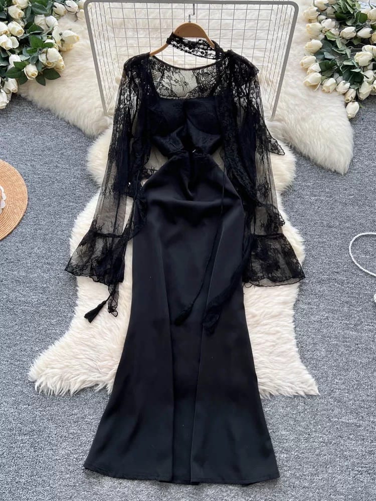 Next level babe silk dress FD540 image