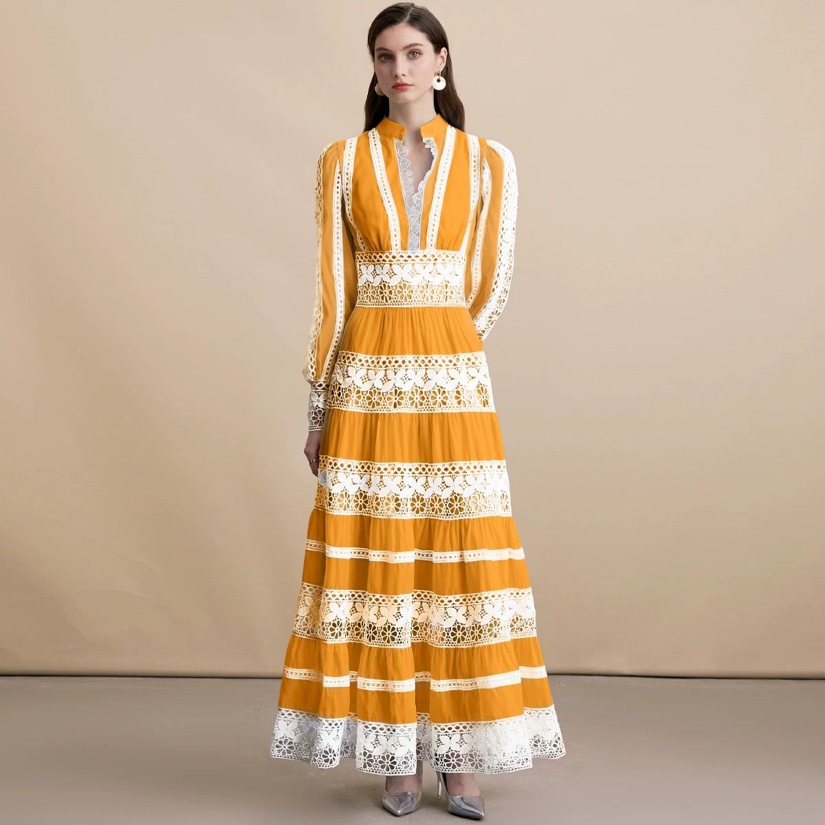 Slay row lace dress FD1511 image