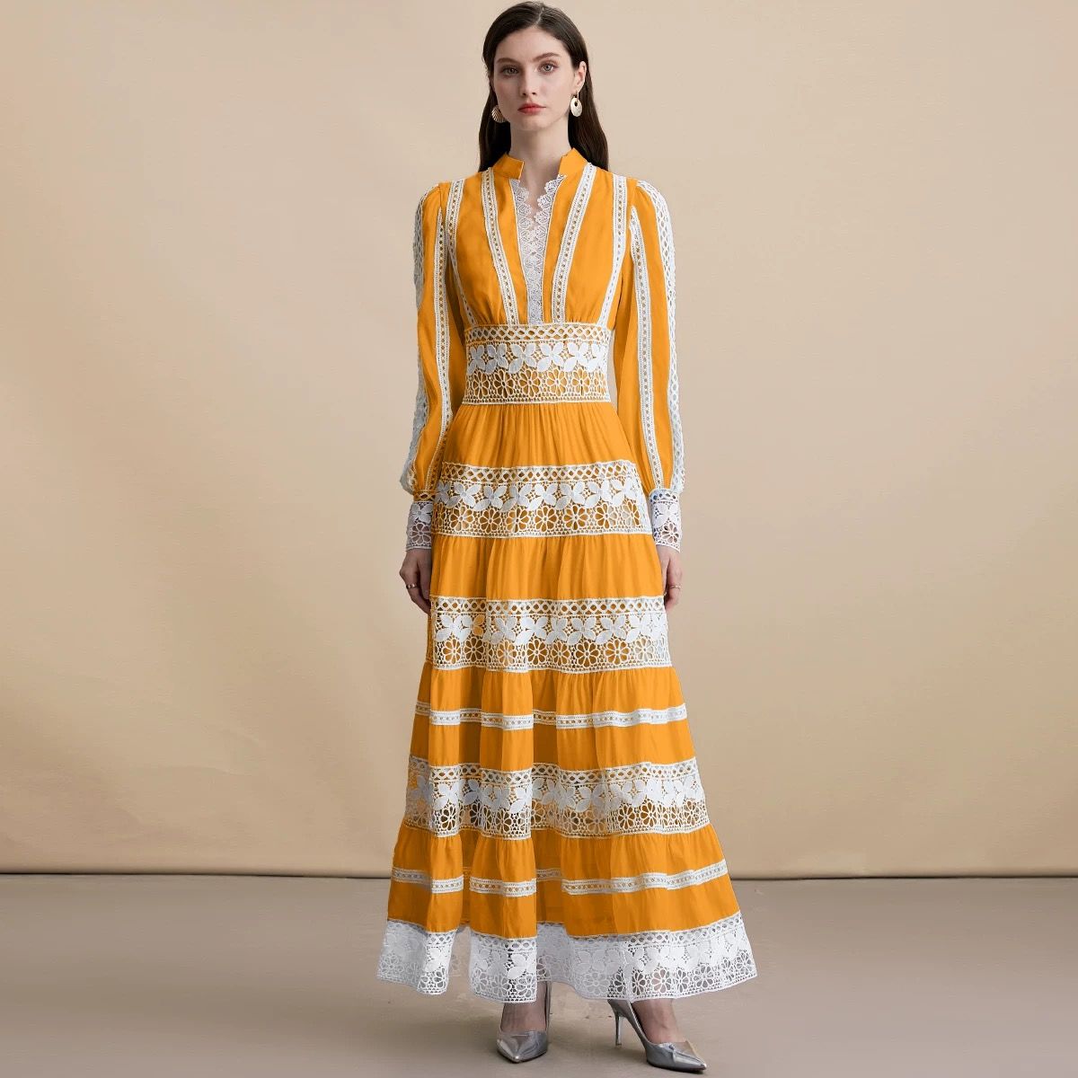 Slay row lace dress FD1511 image